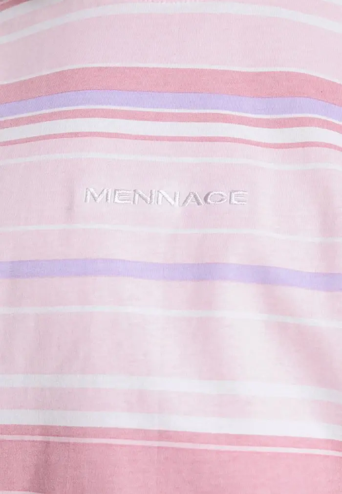 Mennace MENNACE UNISEX SUNDAZE – Print T-shirt – Pink