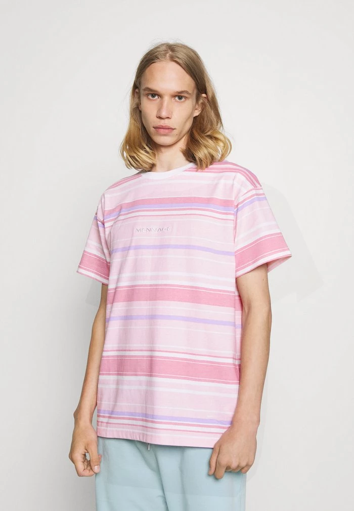 mennace MENNACE UNISEX SUNDAZE – Print T-shirt – Pink