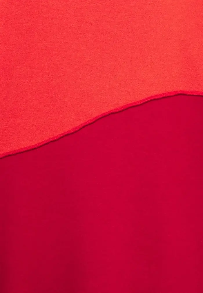 Mennace Mennace WAVY SEAM HOODIE UNISEX – Hoodie – Red