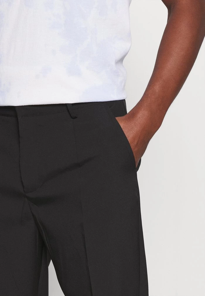 Mennace Mennace MIRROR CHAIN TROUSER – Trousers – Black