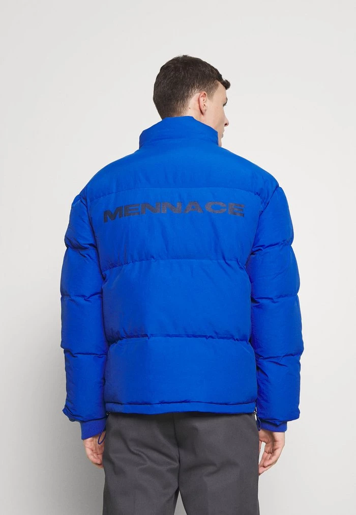 Mennace Mennace MIRROR MATTE PUFFER JACKET – Winter Jacket – Blue