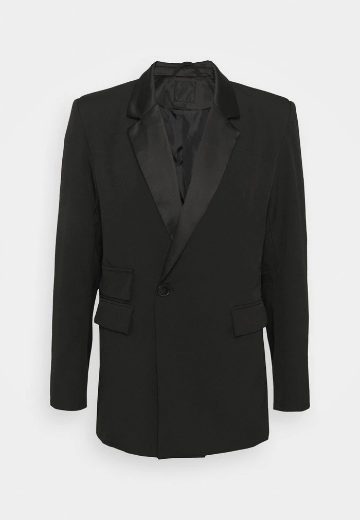 Mennace Mennace MIRROR TAILORED FIT SUIT JACKET – Blazer Jacket – Black