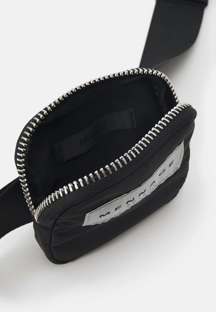 Mennace Mennace ON THE RUN BELT BAG UNISEX – Bum Bag – Black