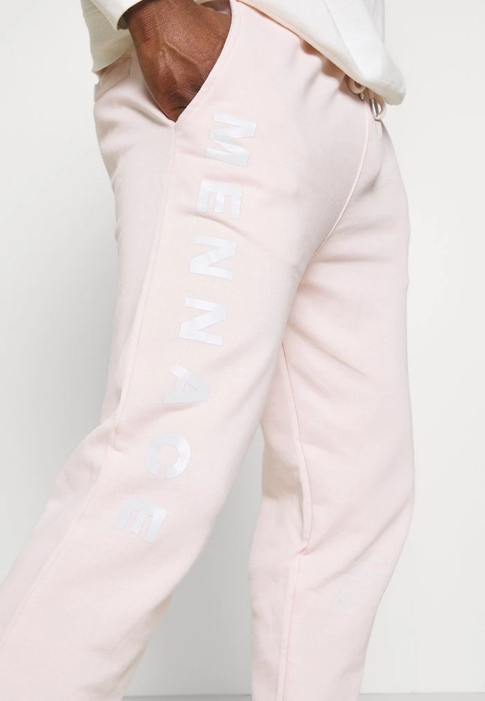 Mennace Mennace ON THE RUN UNISEX – Tracksuit Bottoms – Pink