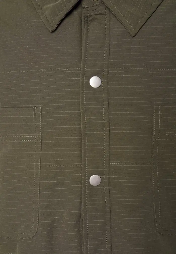 Mennace Mennace PADDED OVERSHIRT – Light Jacket – Green