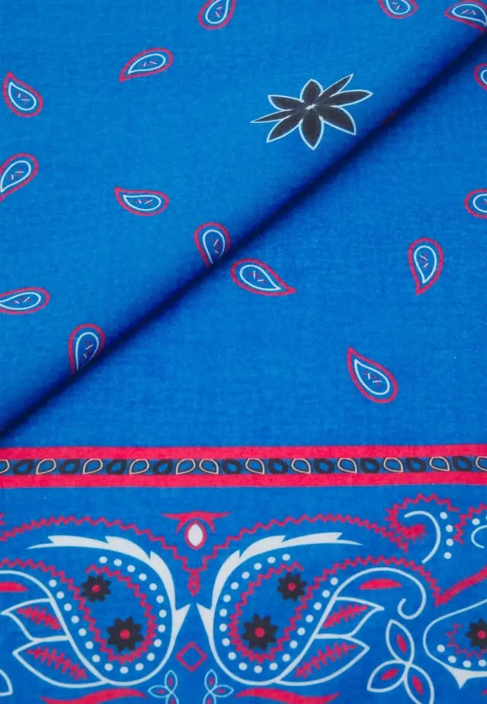 Mennace Mennace PAISLEY PRINT BANDANA UNISEX – Foulard – Blue