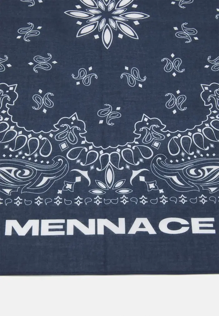 Mennace Mennace PAISLEY PRINT BANDANA UNISEX – Foulard – Navy