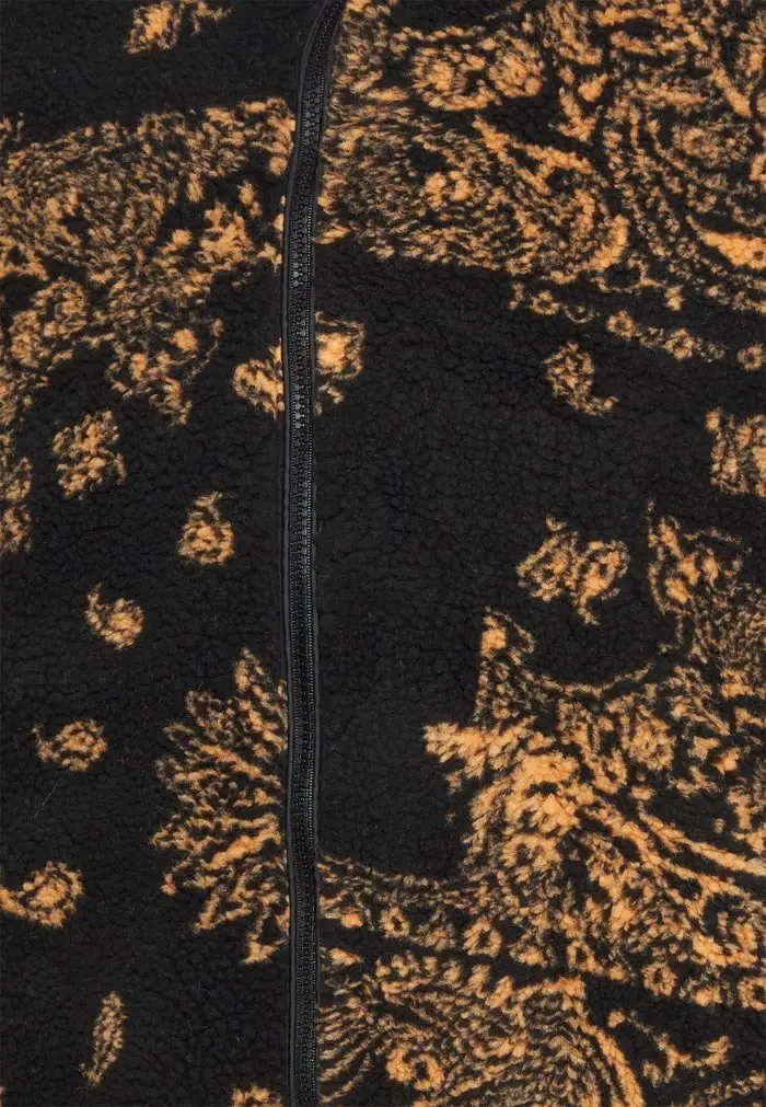 Mennace Mennace PAISLEY PRINT BORGREGULAR FIT – Summer Jacket – Black