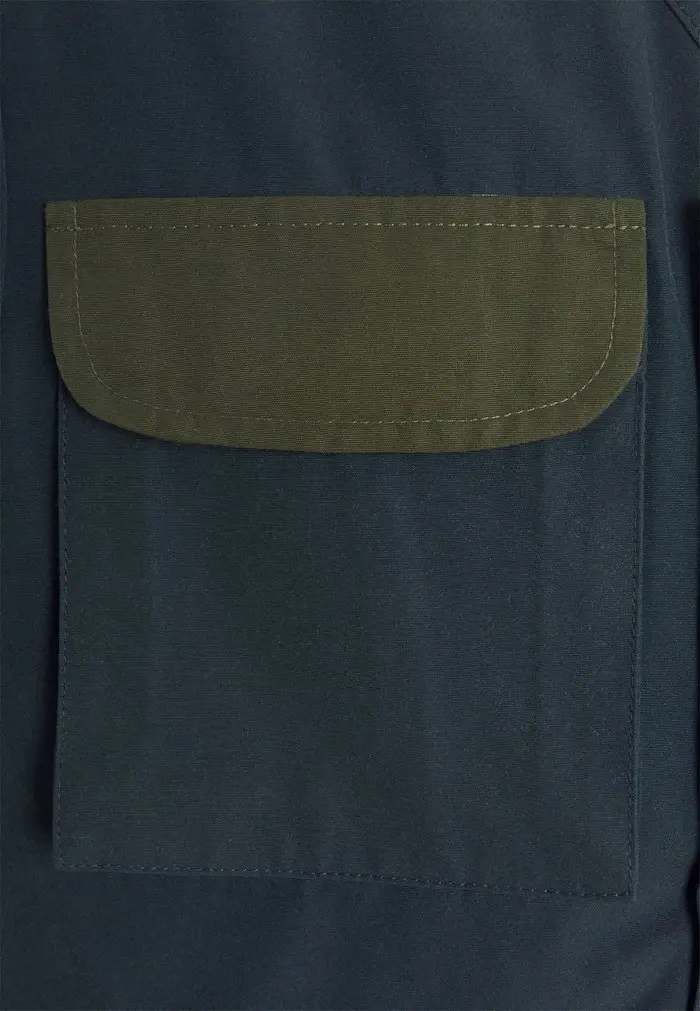 Mennace Mennace PATCHWORK UTILITY VEST UNISEX – Waistcoat – Navy