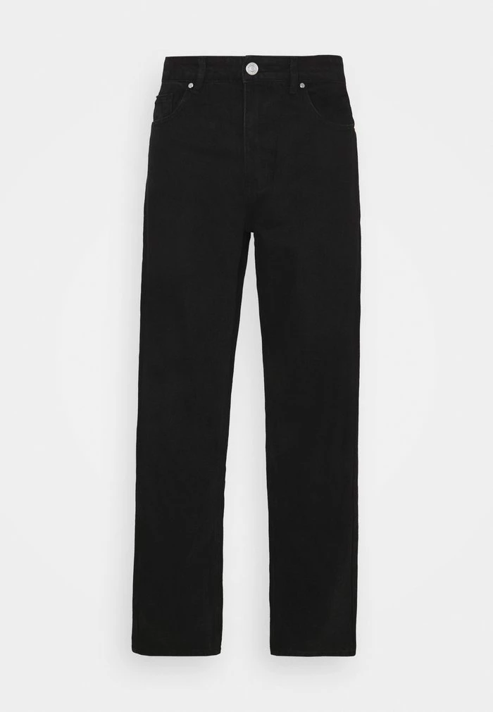Mennace Mennace PETROL HEAD – Straight Leg Jeans – Black