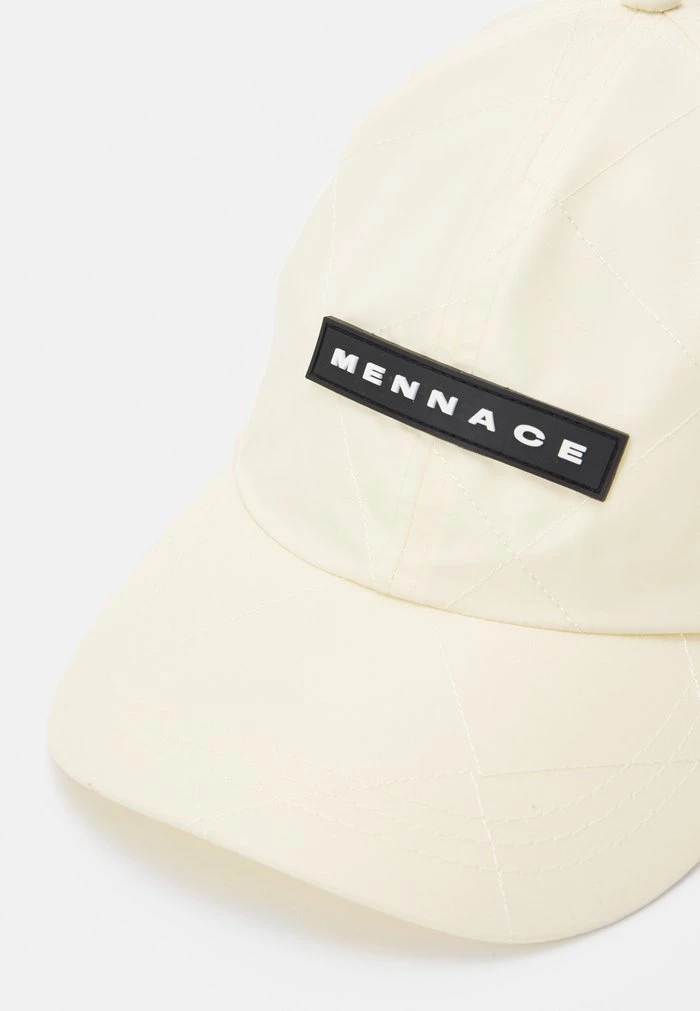 Mennace MENNACE QUILTED BASEBALL UNISEX – Cap – Off White