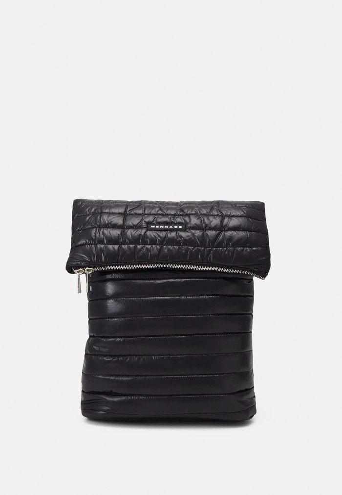 mennace Mennace QUILTED FOLDOVER BACKPACK UNISEX – Rucksack – Black