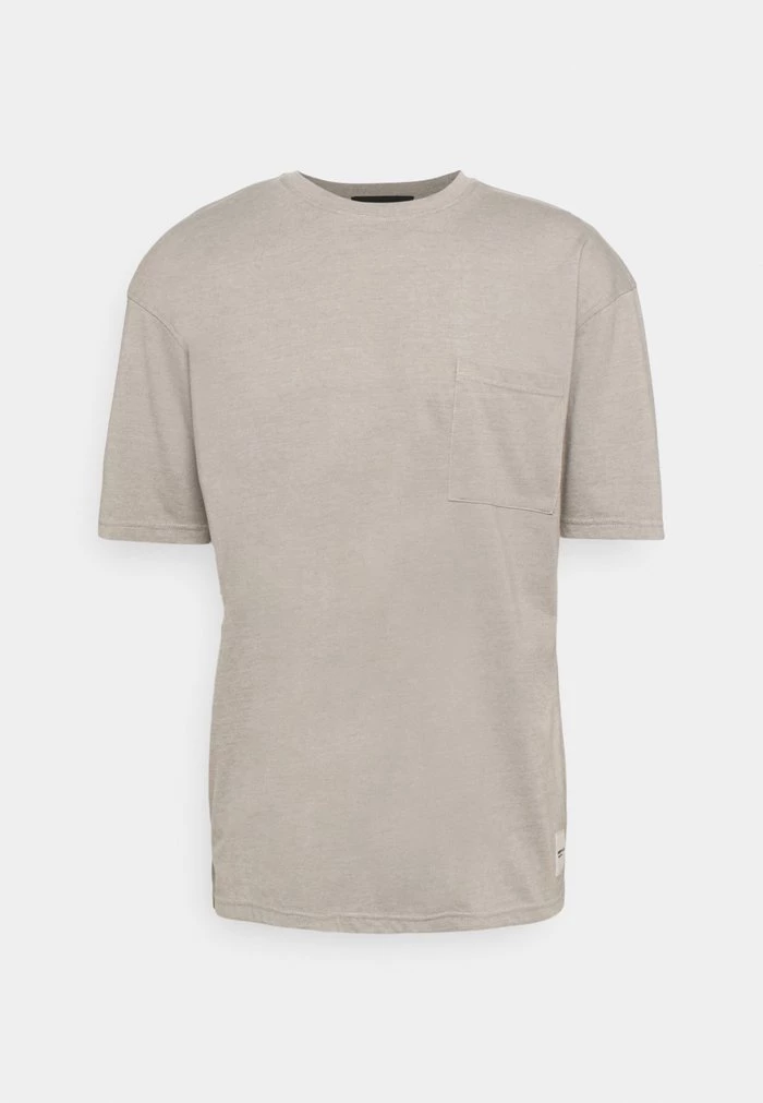 Mennace Mennace RECLAIM POCKET TEE UNISEX – Basic T-shirt – Grey