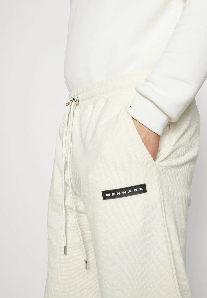 Mennace Mennace REGULAR JOGGER – Tracksuit Bottoms – Off White