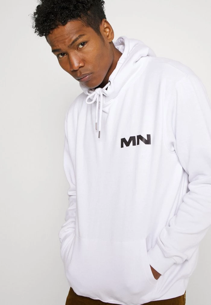 Mennace Mennace SEASON 21 CAR HOODIE – Sweatshirt – White