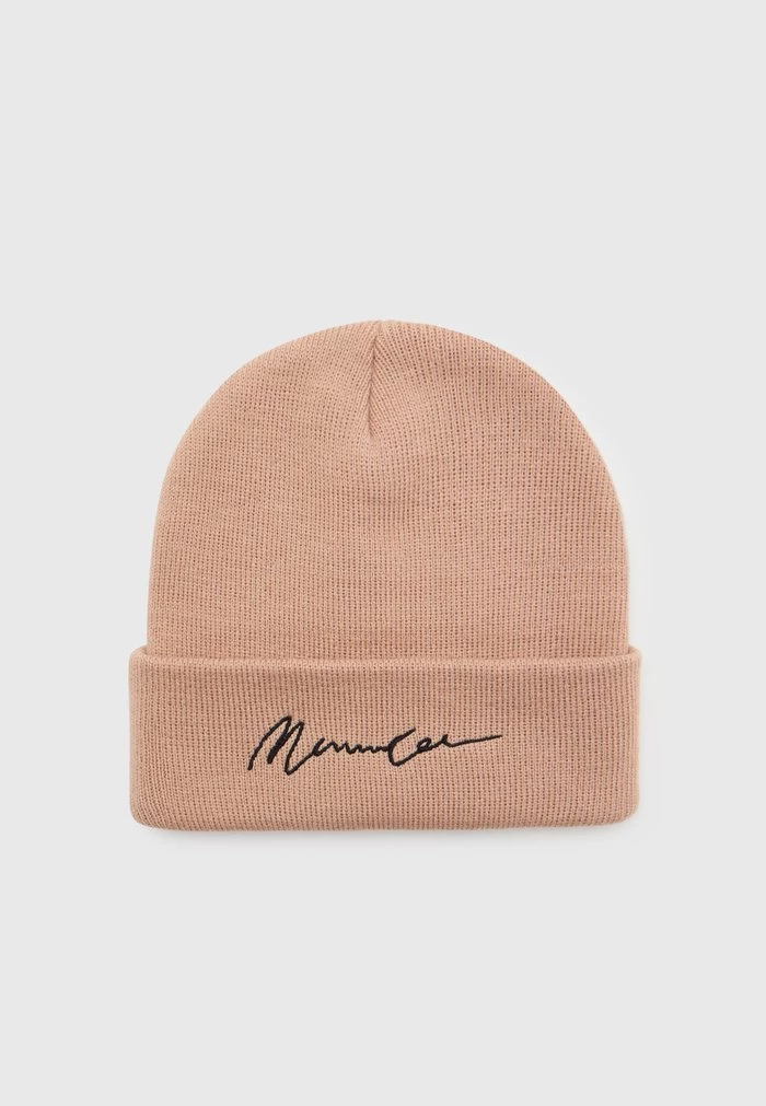 mennace Mennace SIGNATURE BEANIE UNISEX – Beanie – Beige