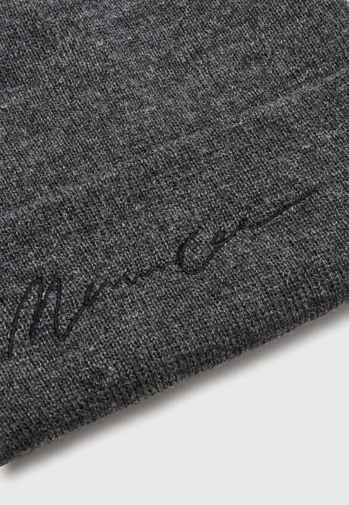 Mennace Mennace SIGNATURE BEANIE UNISEX – Beanie – Grey Marl