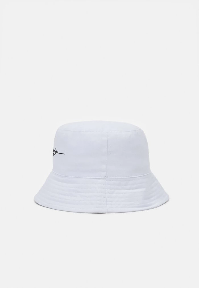 Mennace Mennace SIGNATURE BUCKET HAT SIGNATURE UNISEX – Hat – White
