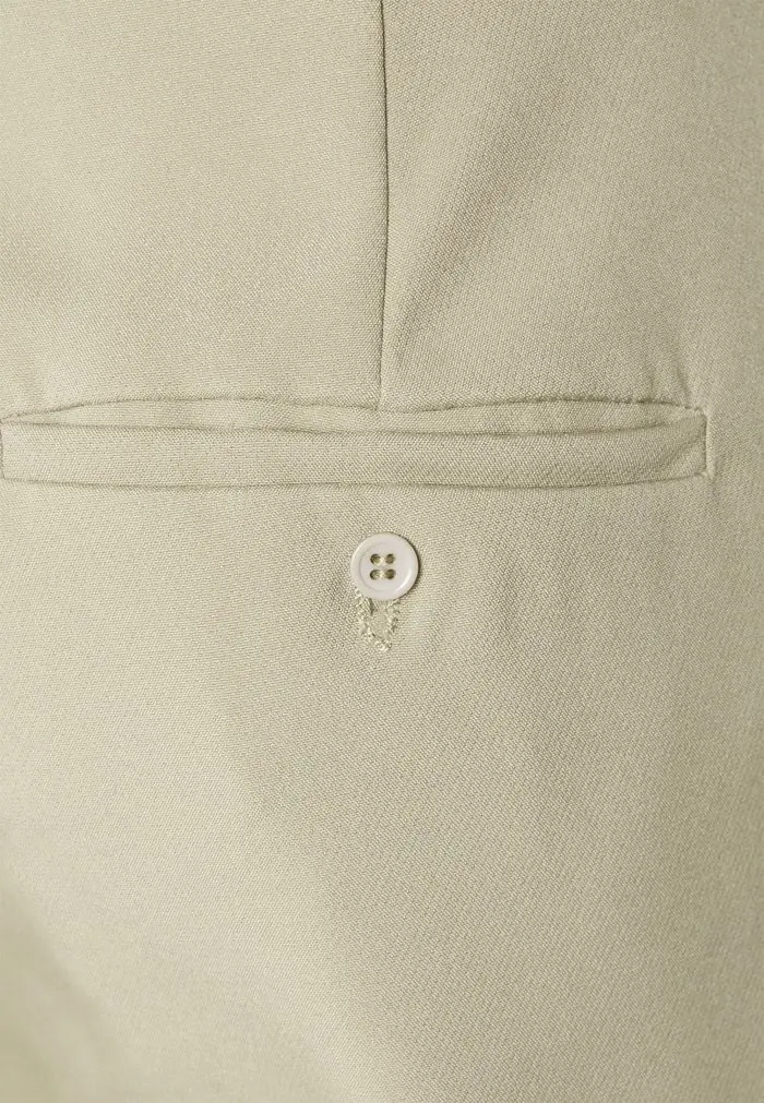 Mennace Mennace STRAIGHT FIT SUIT TROUSER – Trousers – Green