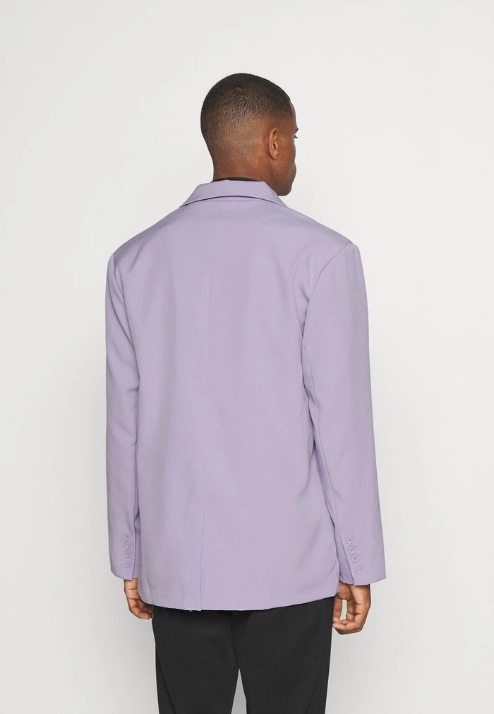 Mennace Mennace SUNDAZE DOUBLE BREASTED SUIT JACKET – Blazer Jacket – Lilac
