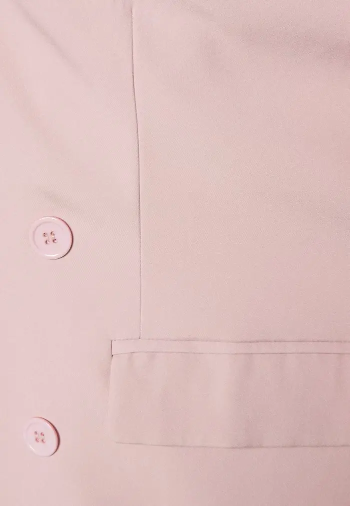 Mennace Mennace SUNDAZE DOUBLE BREASTED SUIT JACKET – Blazer Jacket – Pink