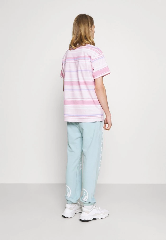 Mennace MENNACE SUNDAZE FACE – Tracksuit Bottoms – Light Blue