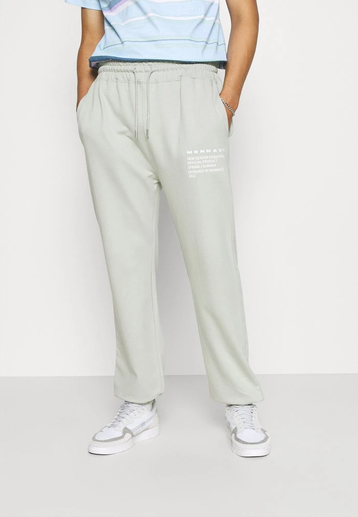 mennace MENNACE SUNDAZE OVERSIZED JOGGER UNISEX – Tracksuit Bottoms – Green