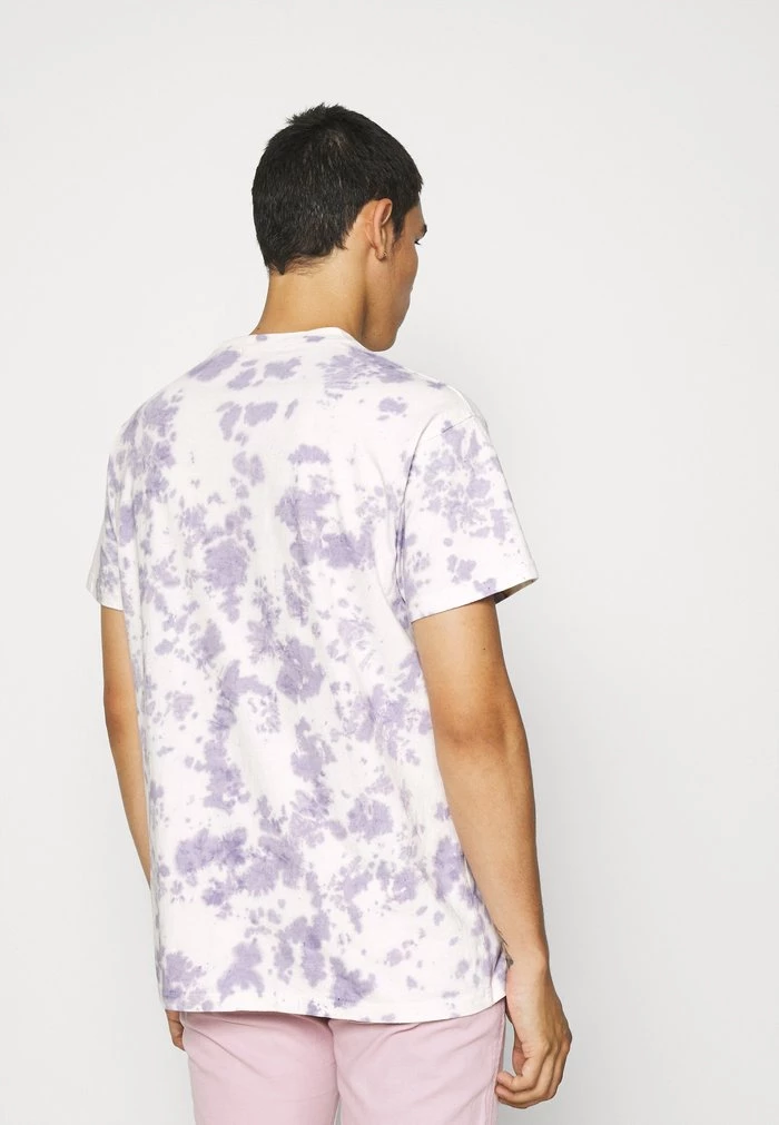 Mennace Mennace SUNDAZE TIE DYE REGULAR UNISEX – Print T-shirt – Lilac