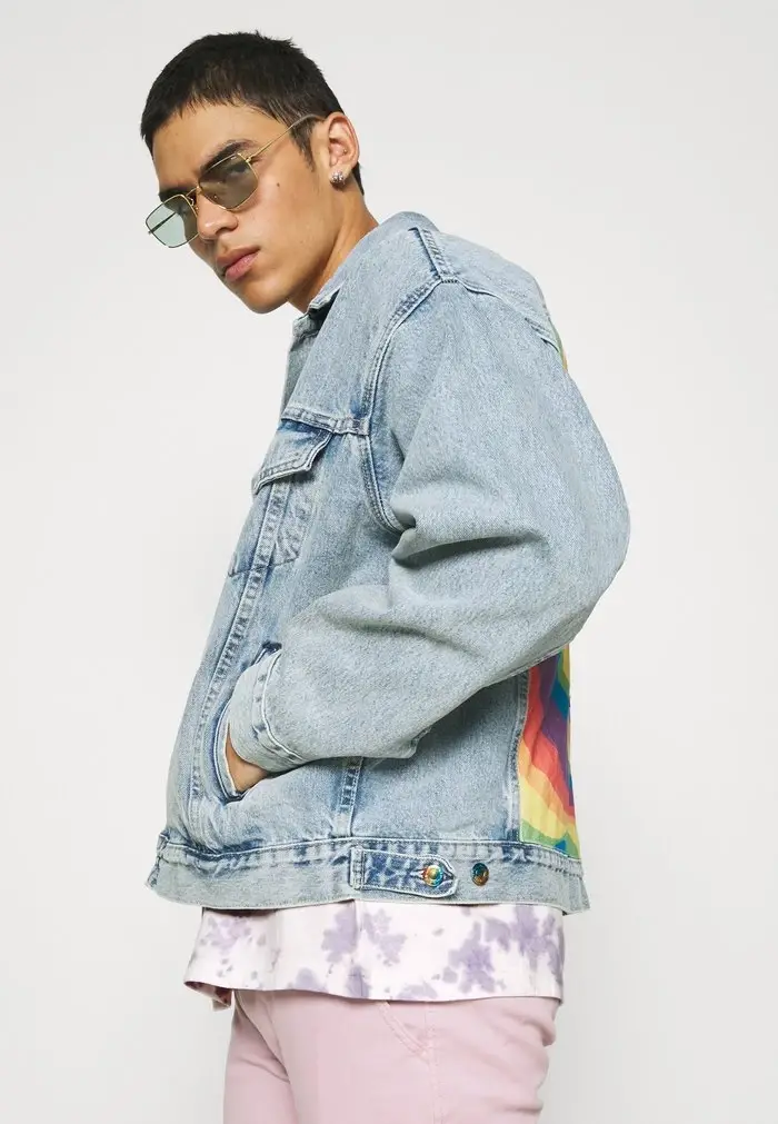 Mennace Mennace SUNDAZE TIE DYE REGULAR UNISEX – Print T-shirt – Lilac