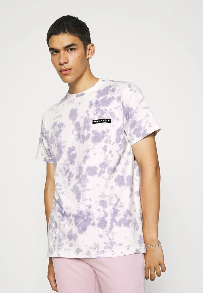 mennace Mennace SUNDAZE TIE DYE REGULAR UNISEX – Print T-shirt – Lilac