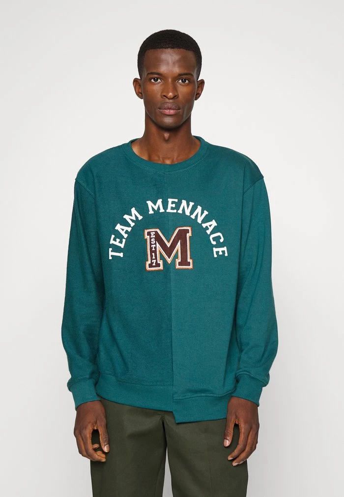 mennace Mennace TEAM SPLICED UNISEX – Sweatshirt – Green