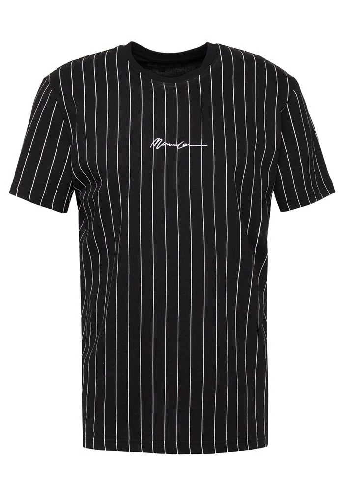 Mennace Mennace TEE WITH EMBROIDERY – Print T-shirt – Black