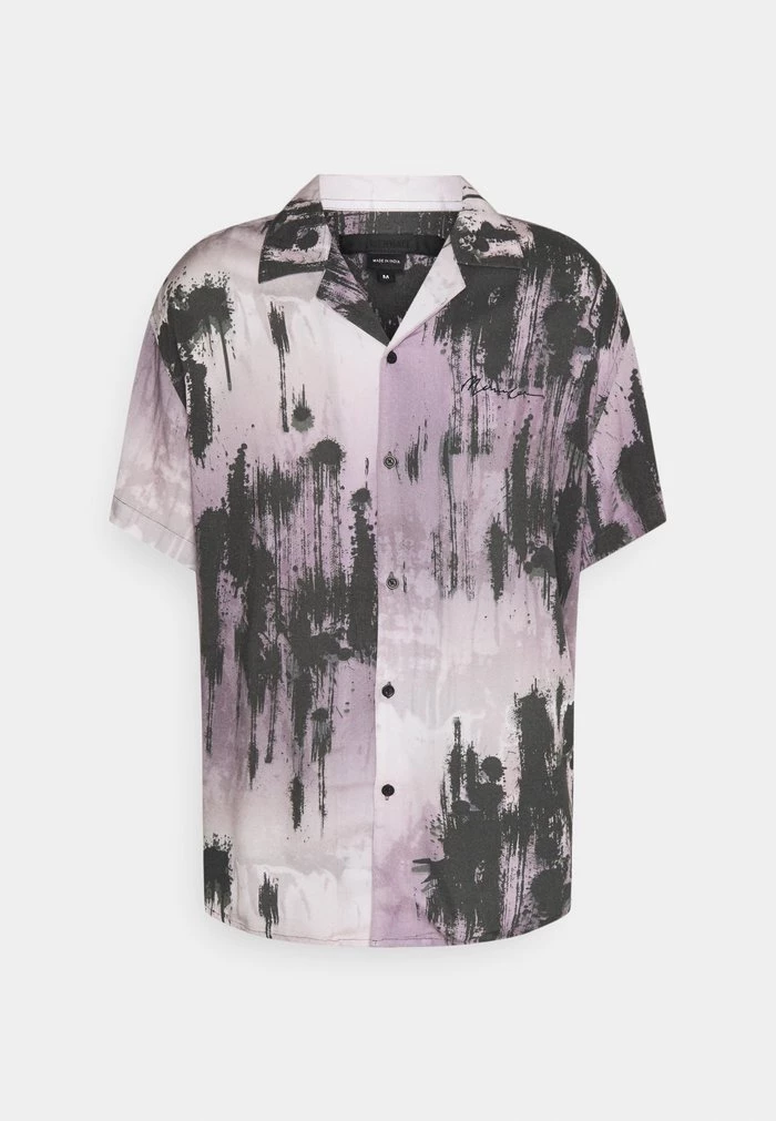 mennace Mennace TIE DYE BOWLING UNISEX – Shirt – Purple