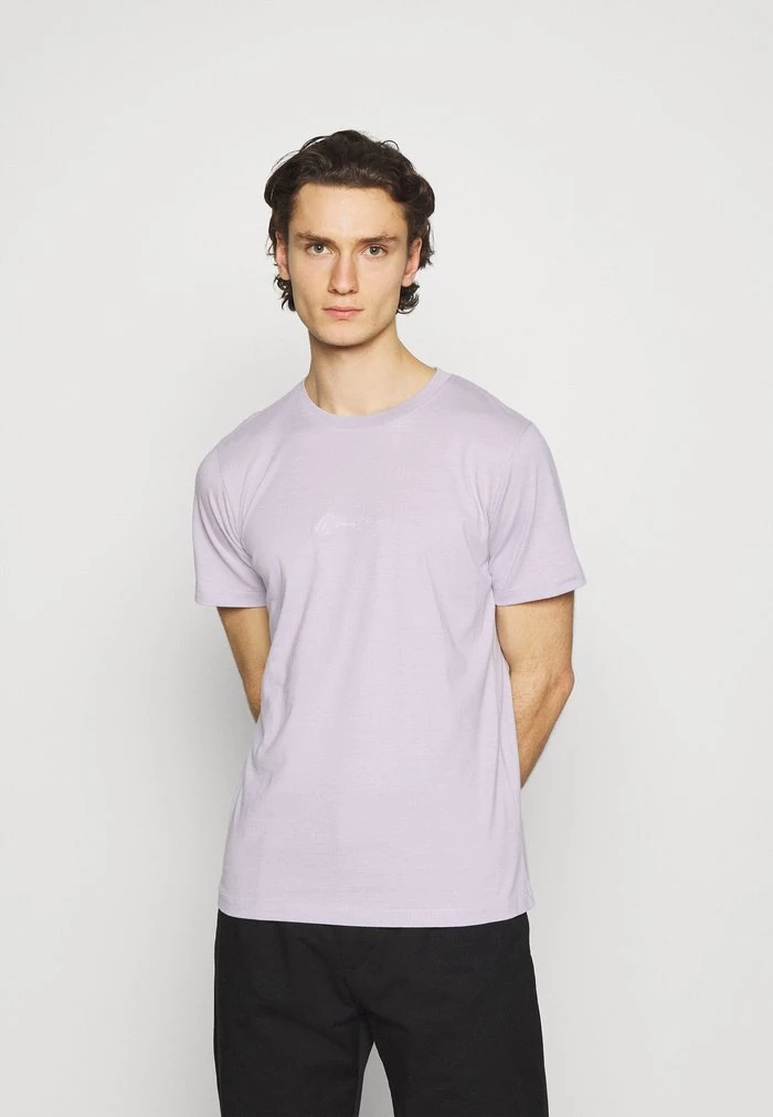 mennace Mennace UNISEX ESSENTIAL DROP SHOULDER SS T SHIRT – Print T-shirt – Purple