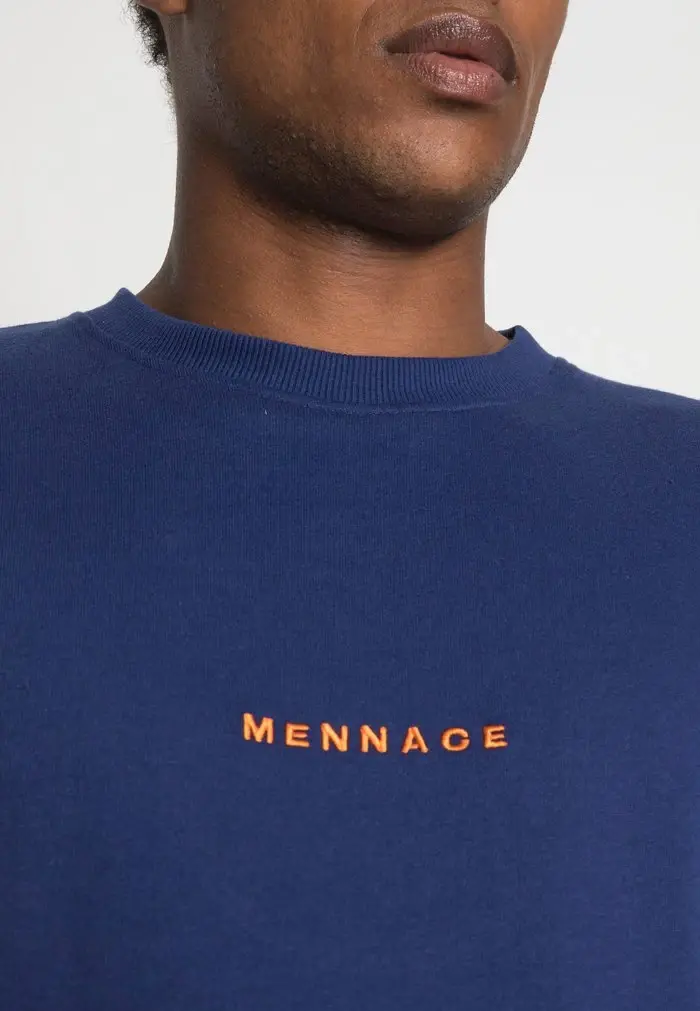 Mennace MENNACE UNISEX ESSENTIAL REGULAR – Sweatshirt – Blue