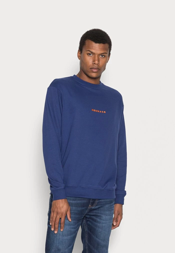 mennace MENNACE UNISEX ESSENTIAL REGULAR – Sweatshirt – Blue