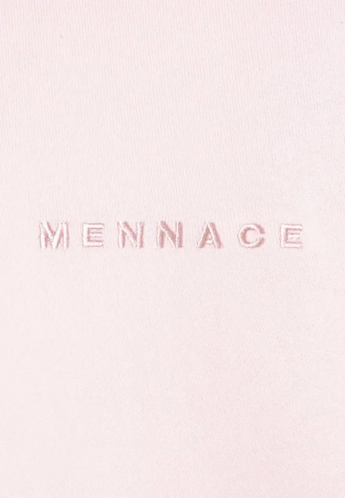 Mennace Mennace UNISEX ESSENTIAL REGULAR ZIP UP HOODIE – Zip-up Sweatshirt – Rose