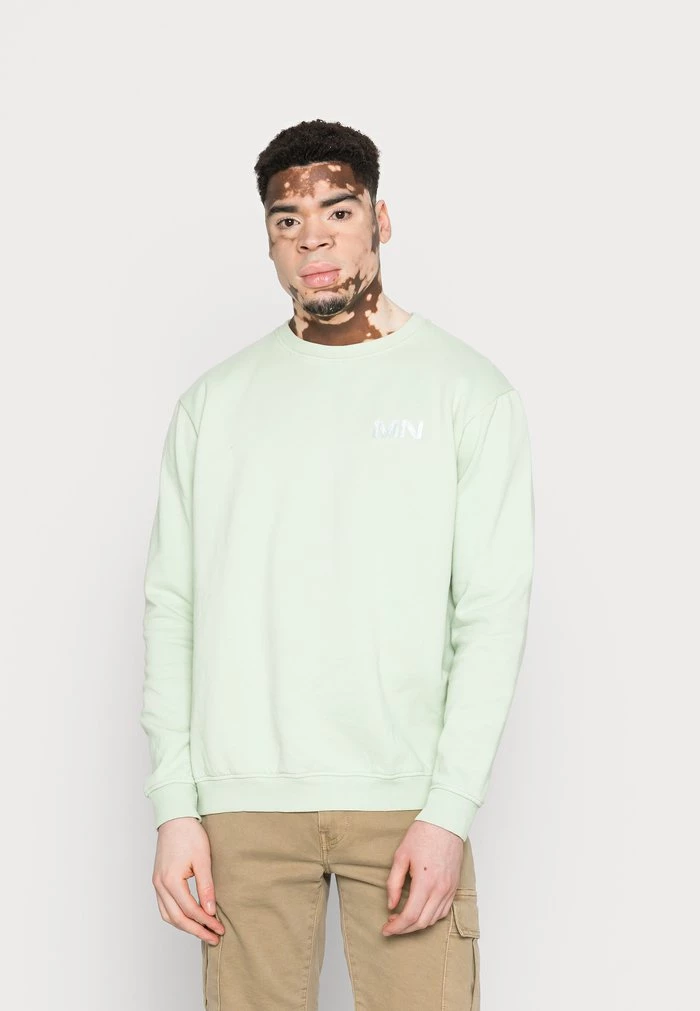mennace MENNACE UNISEX WASHED REGULAR – Sweatshirt – Light Green