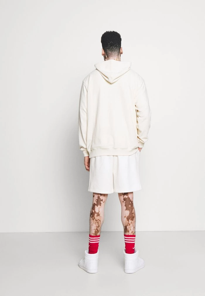 Mennace Mennace WAFFLE REGULAR HOODIE – Sweatshirt – Off White