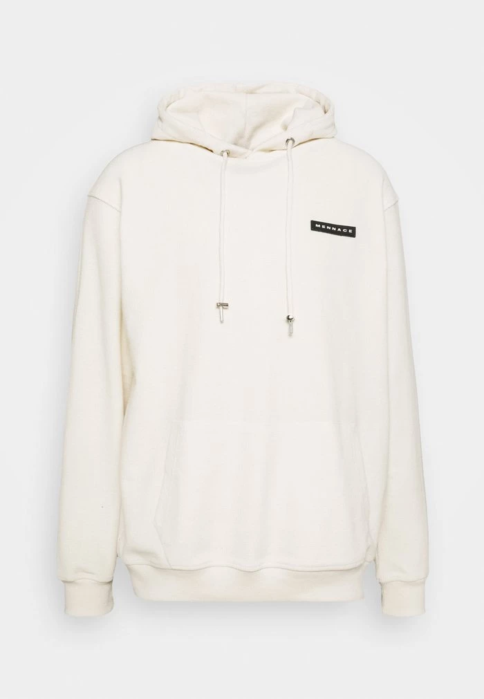 Mennace Mennace WAFFLE REGULAR HOODIE – Sweatshirt – Off White