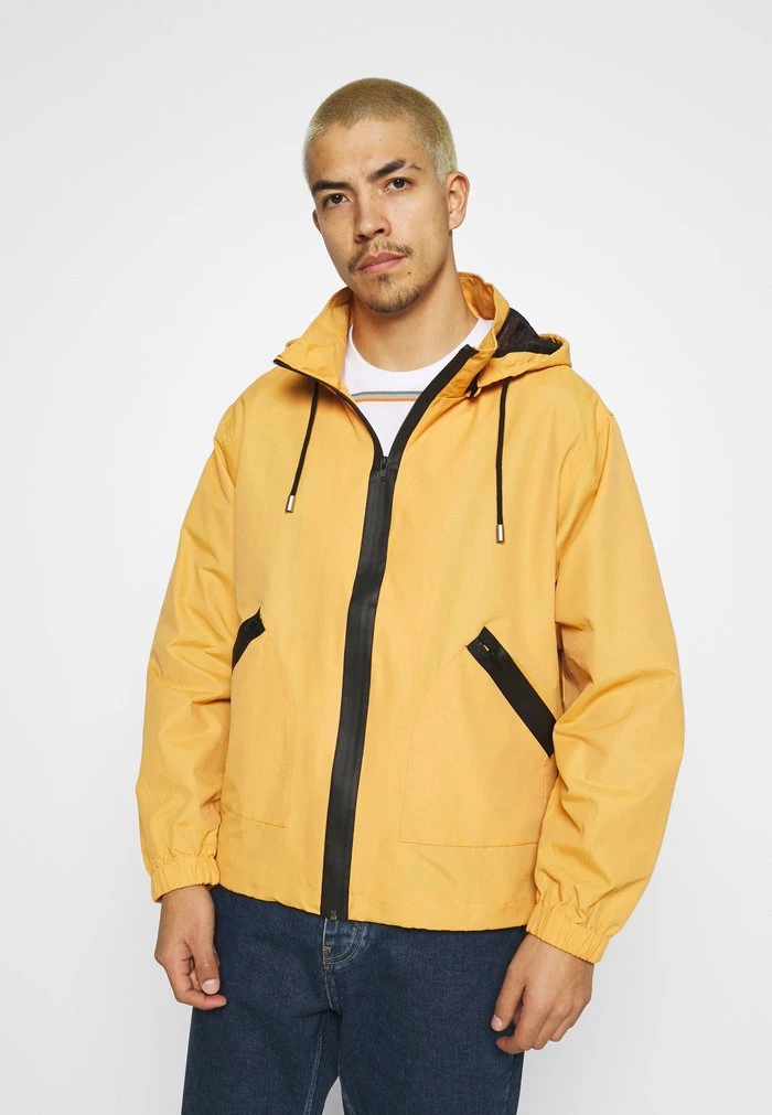 mennace Mennace WASHED TECH JACKET – Summer Jacket – Orange