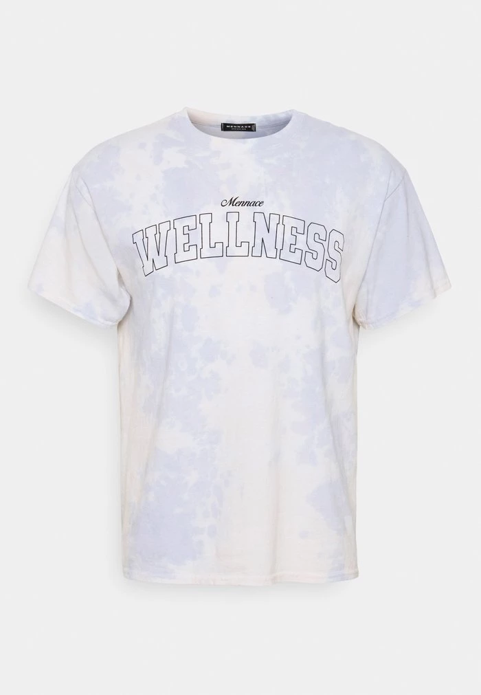 Mennace MENNACE WELLNESS REGULAR – Print T-shirt – Multi-coloured