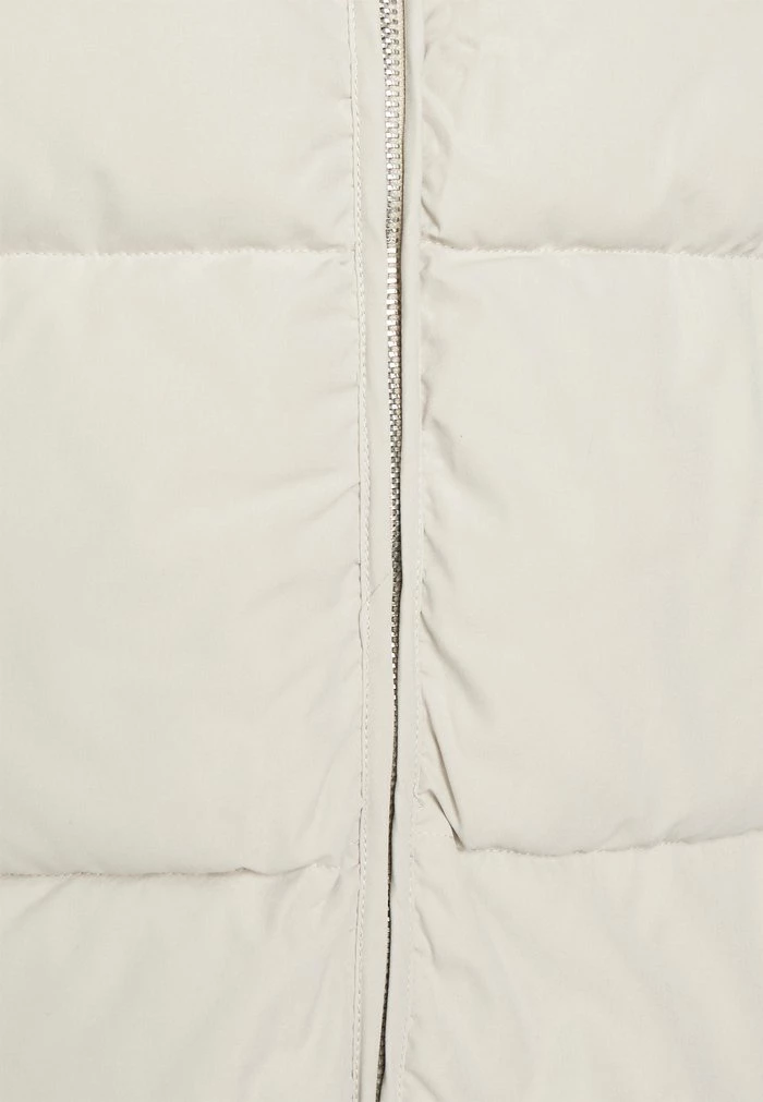 Mennace MENNACE ZIP UP QUILTED VEST UNISEX – Waistcoat – Light Grey