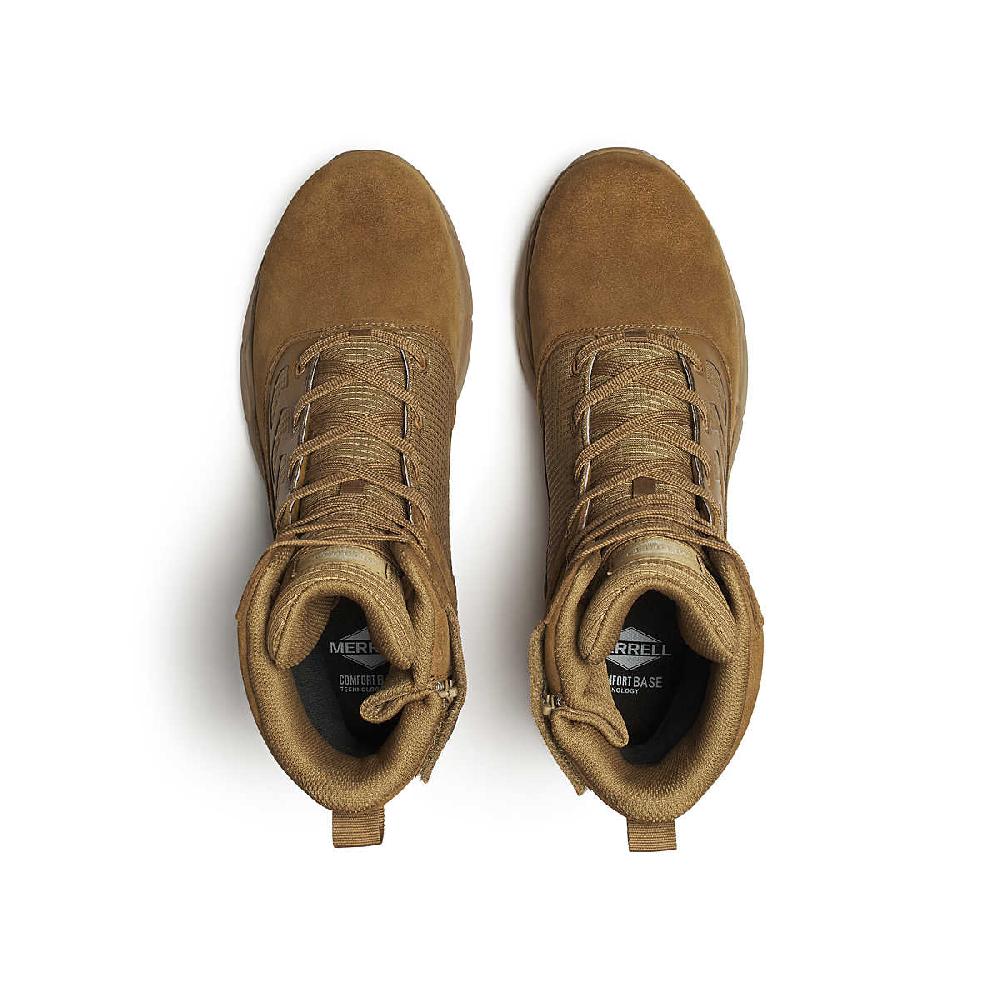 Merrell Men's Fullbench 8" Tactical Zip Waterproof Carbon Fiber Boot