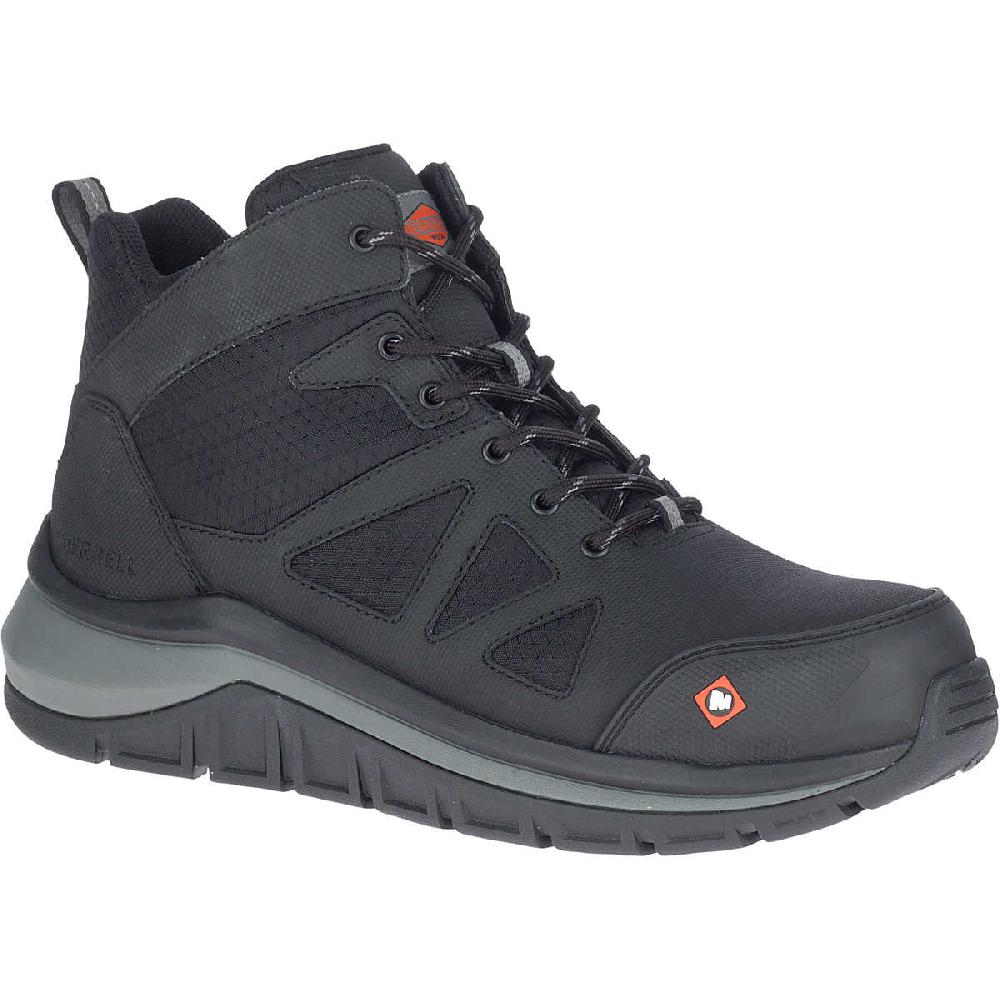 merrell Men's Fullbench Speed Mid Carbon Fiber Work Boot