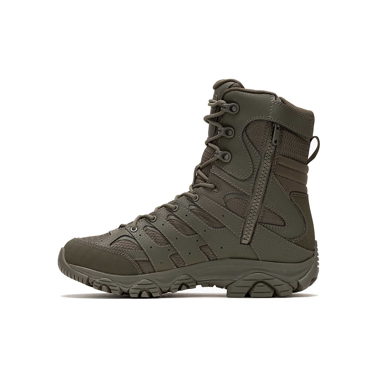 Merrell Men's Moab 3 8" Tactical Zip Waterproof Boot