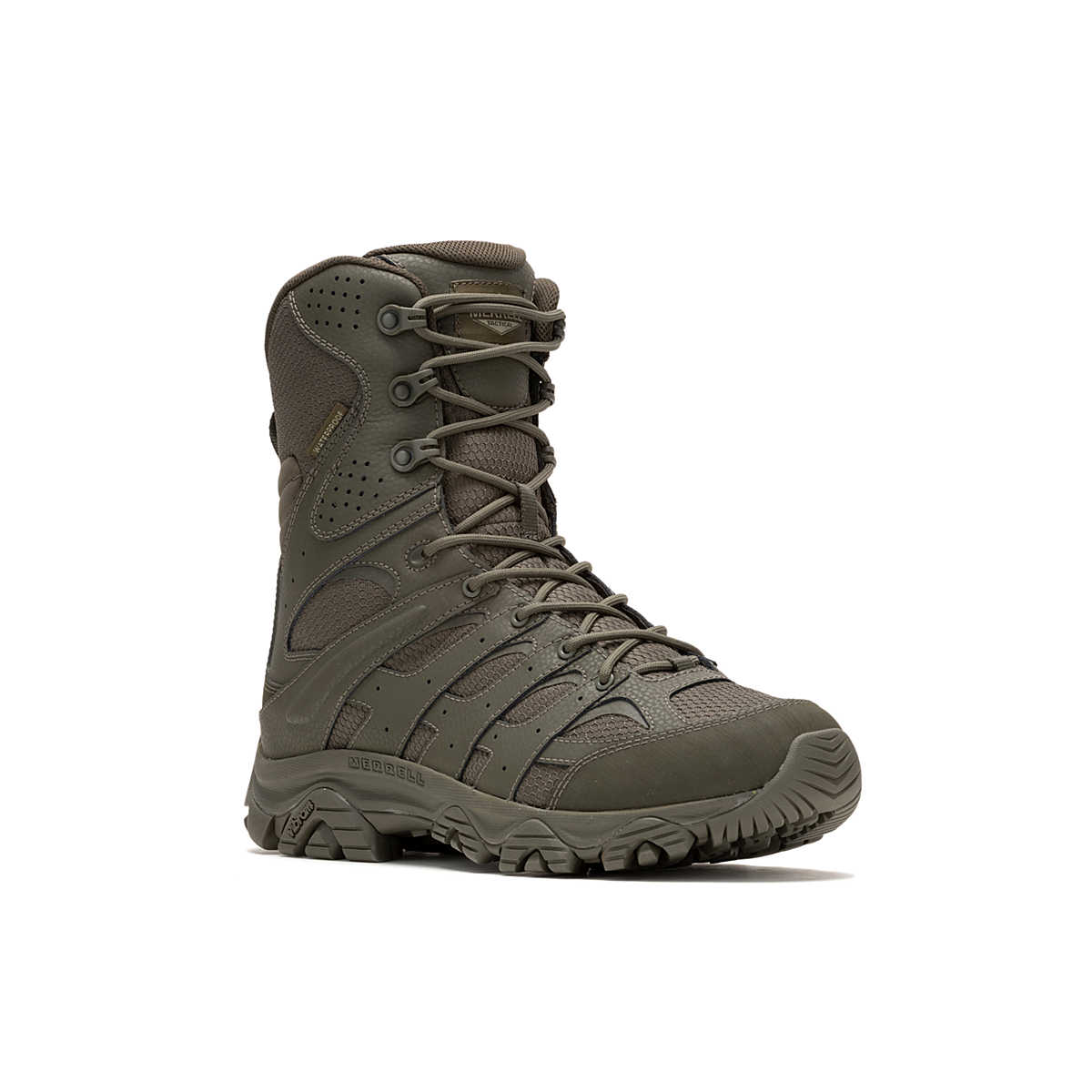 merrell Men's Moab 3 8" Tactical Zip Waterproof Boot
