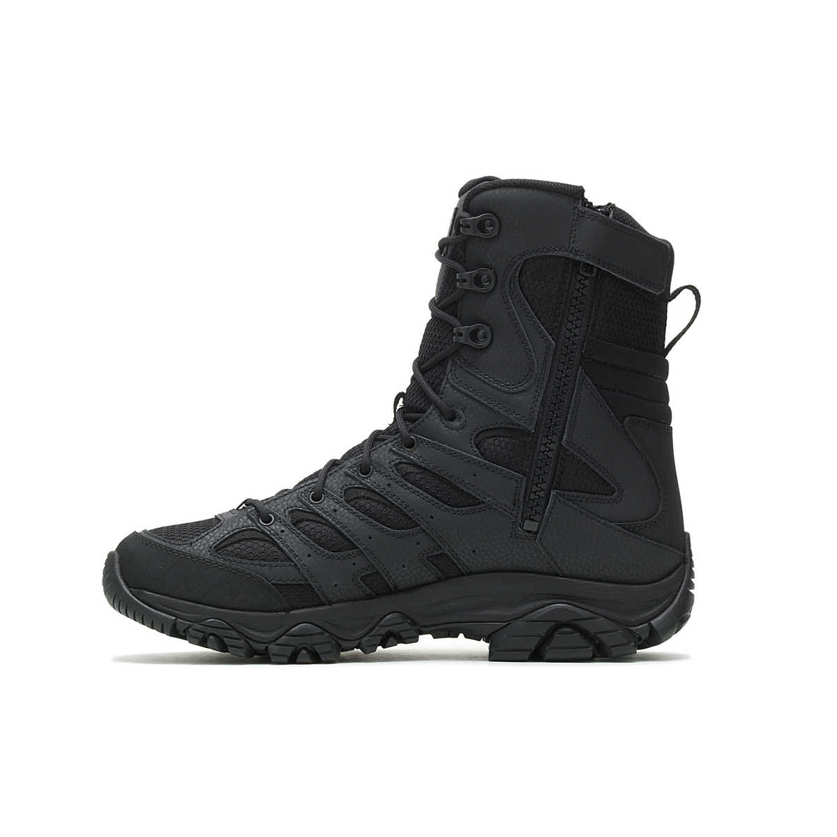 Merrell Men's Moab 3 8" Tactical Zip Waterproof Wide Width