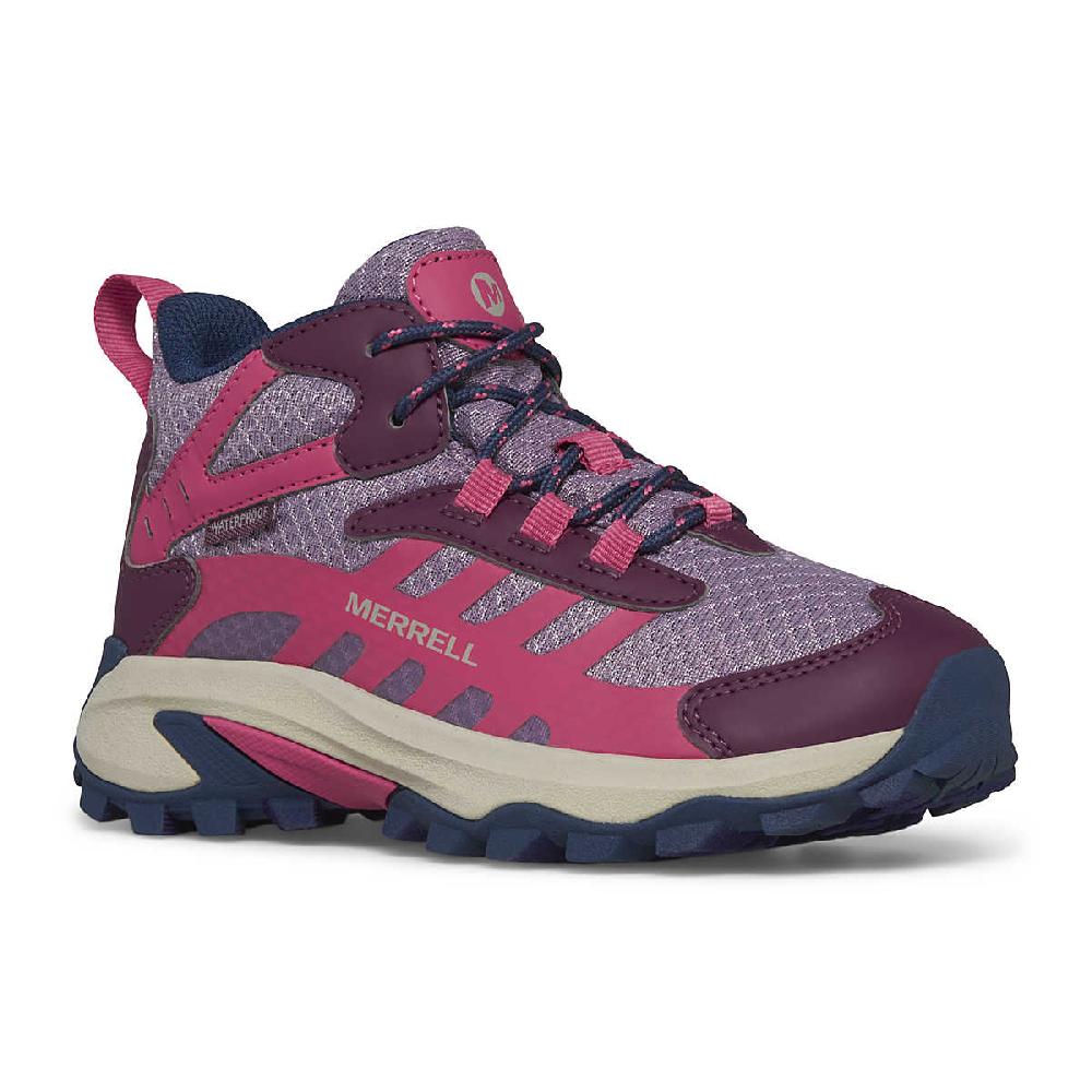 merrell Big Kid's Moab Speed 2 Mid Waterproof