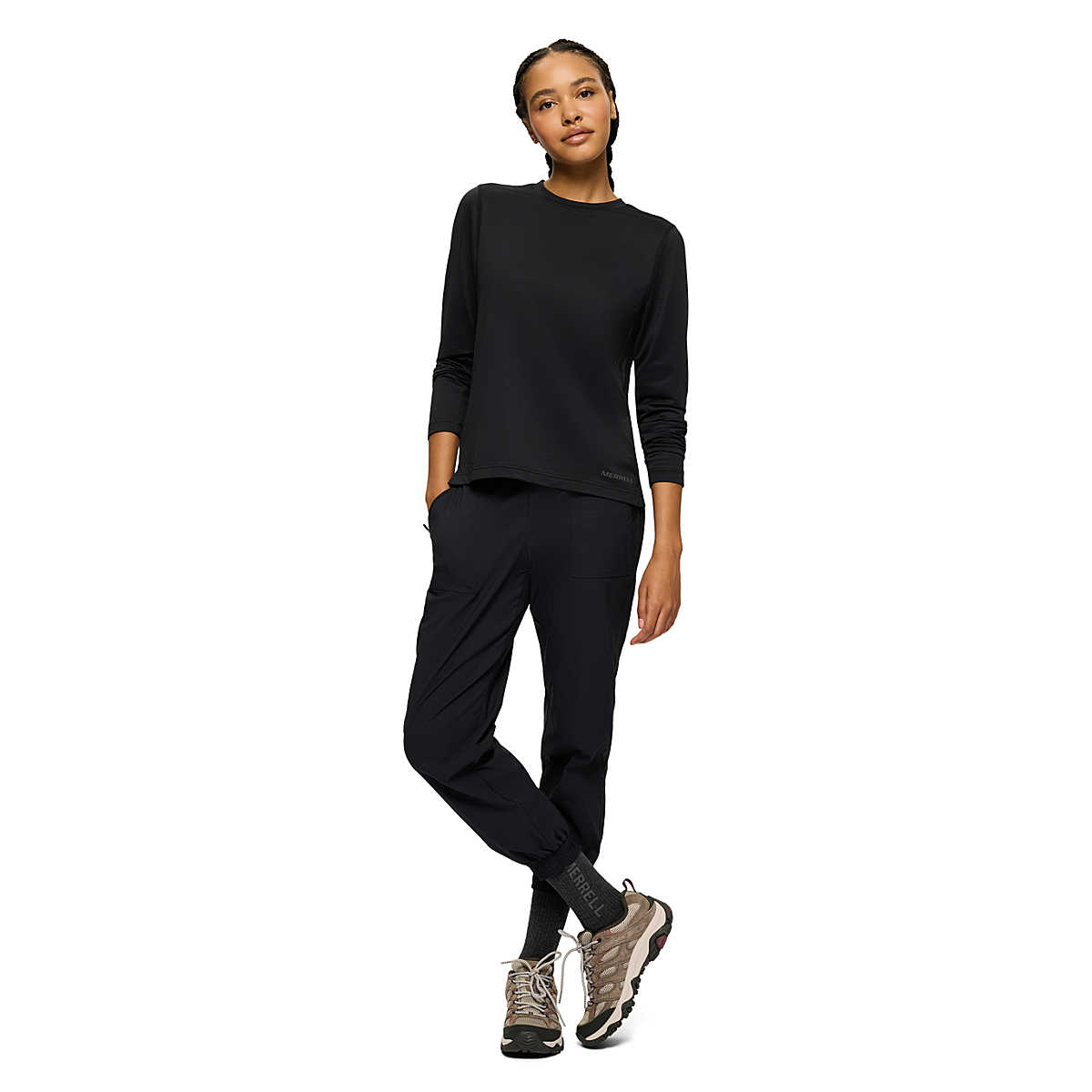 merrell Women's Active Long Sleeve Tee